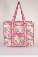 Quilted Tote Bag - Multi Floral (MLTFLR)