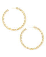Maggie 2'5 Hoop Earring in Gold
