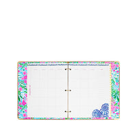 Luxe Binder with Pouch - Pink