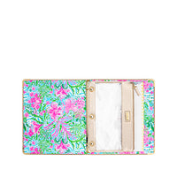 Luxe Binder with Pouch - Pink