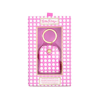 Wireless Earbud Case - Havana Pink Caning