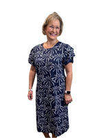 SPX4580 Midi Ruffle Short Sleeve Dress - PRNV