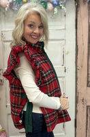 Jefferies Quilted Vest - Red