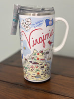 Virginia - 22oz Travel Mug