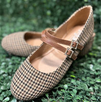 Own It - Black Tan Houndstooth