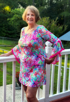 Michelle Dress - Coral Way