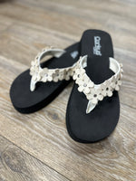 No Running Flip Flop - Ivory