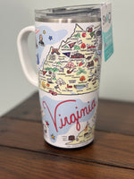 Virginia - 22oz Travel Mug