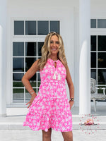 SPF4561 Sleeveless Tassle Dress - BPCP