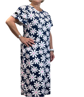 SPX4580 Midi Ruffle Short Sleeve Dress - DSYN