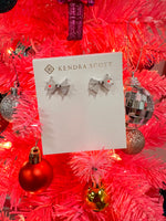 Sophisticated and oh-so-sweet, you’ll be styling the Blair Silver Bow Small Stud Earrings in Iridescent Drusy all season long. A daintier iteration of our Blair Bow Stud Earrings, this sweet style elevates the bow shape with a contemporary, linear design and dazzling drusy stones.