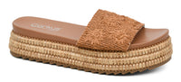 BRB Platform Sandal - Natural
