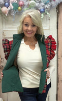 Jefferies Quilted Vest - Red