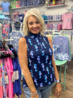 Sleeveless Zip Top - SEHN