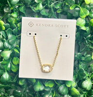 Some pieces just work with everything — and the Daphne is one of them. Set on a delicate, adjustable chain, this bestselling silhouette is reimagined with an east-west stone setting and our signature hoofprint detailing, making it as distinctive as it is wearable. The luminous ivory mother of pearl brings a soft, polished finish that transitions effortlessly from morning to evening.