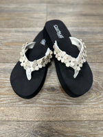 No Running Flip Flop - Ivory