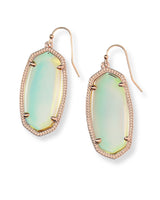 Elle Rose Gold Drop Earrings in Dichroic Glass
kendra scott 
kendra scott earring