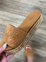BRB Platform Sandal - Natural