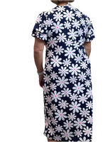 SPX4580 Midi Ruffle Short Sleeve Dress - DSYN