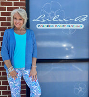 Textured Cardigan - Periwinkle (BPW)