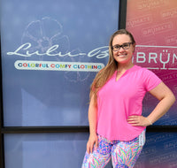 SPX0658 Short Sleeve Key Hole Top - BHP