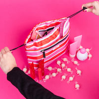 Glam Squad Makeup Bag - Candy Striper