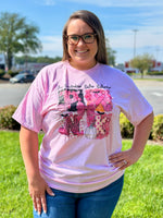 Breast cancer 
Breast cancer awareness tee 
pink ribbon 
trendy tee