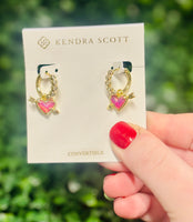 Ari Heart Huggie Earrings in Pink Opalescent Resin
Kendra Scott Earrings
Ari Heart Earrings
Trendy
Kendra Scott
valentines jewelry