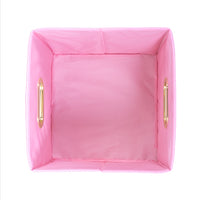 Lilly Pulitzer | Small Collapsible Bin - Caning