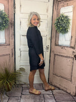 Bright, flattering, and effortlessly comfortable, the Lulu-B Half Zip Dress is a go-to for sunny days and casual-chic outings. Crafted from a textured performance fabric, this dress offers lightweight comfort with a polished look that doesn’t cling. The half-zip neckline adds sporty versatility, while the easy silhouette makes it perfect for everything from travel and errands to lunch dates and resort wear. Stylish yet practical, this Lulu-B favorite is one you’ll reach for again and again.