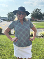 Lulu B V-Neck Collared Top offers UPF 50+, wrinkle-free comfort, and polished style—perfect for travel, sun, and effortless everyday wear.