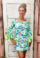 Michelle Dress - Maui Hibiscus