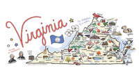 Virginia - Tumbler 22oz