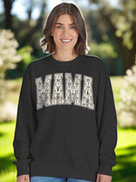 Simply Southern Crew Sweatshirt 
Mama featuring bow print