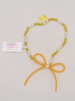 Simply Southern Positivity Pearl Bracelet with gold-tone and pearlescent beads plus signature logo charm â stylish womenâs bracelet from Sweet Southern Charm
