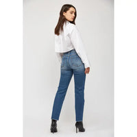 Super High Rise Straight Leg Jean