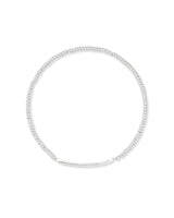 Addison Silver Stretch Bracelet