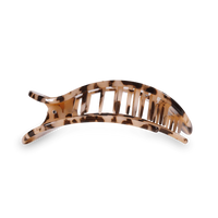 Blonde Tortoise - Flat Round Clip
