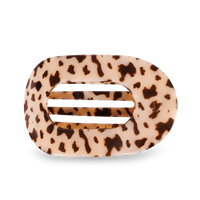 Blonde Tortoise - Flat Round Clip