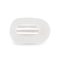 Coconut White - Flat Round Clip