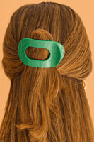 Flat Round Clip - Shamrock Shimmer
