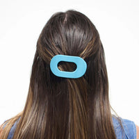 Flat Round Clip - Summer Sky