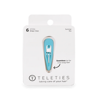 Snap Clip (6 Count) - Summer Sky