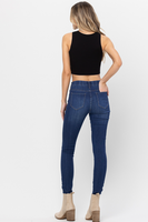 Jelly Jeans - Mid-Rise Pull On Dark Wash Skinny

