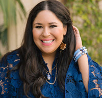 Ellery Ginkgo Statement Earrings in Worn Gold