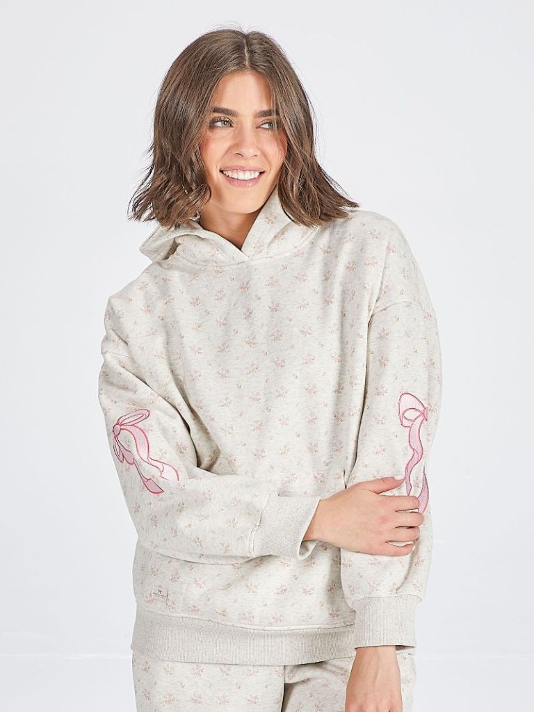 Alice Hoodie - Pink Bow