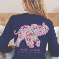 Track Elephant Bow Tee