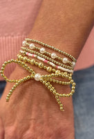 Bow Bracelet Stack Set
