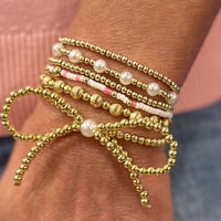 Bow Bracelet Stack Set