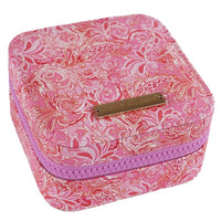 Simply Southern Jewelry Case - Pink Paisley